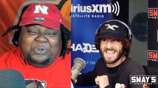 HE MADE THIS LOOK EASY Lil Dicky Freestyle on Sway In The Morning REACTION [upl. by Colman]