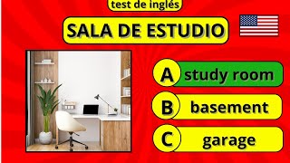 🏠 Aprende las PARTES de la CASA en INGLÉS con este QUIZ INTERACTIVO 🛋️ [upl. by Elbon]