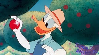 Donald Applecore 1952 Disney Donald Duck Cartoon Short Film  Review [upl. by Hesky955]