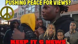 FYB J MANE VISIT TO OBLOCKOBLOCK IKEE MUNNA UPSET [upl. by Bernete433]