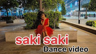 saki saki Nora fatehi song  Dance video 🤩  cute girl dance video 📸 [upl. by Ellierim]