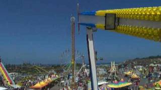 Speed on ride San Diego County Fair Del Mar Ca 2009 [upl. by Roskes322]