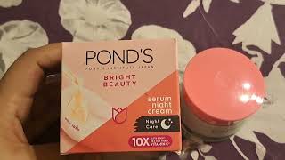 Ponds bright beauty cream review  how to clear your skin pondspondswhitebeauty [upl. by Japheth]