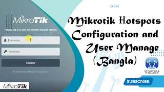 Mikrotik Hotspot Configuration and User Manage Bangla [upl. by Blackmun]