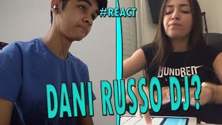 REACT DANI RUSSO TOCANDO E CANTANDO Mc Kevinho Mc Dede Mc Bin Laden VidaRussa [upl. by Miarzim]