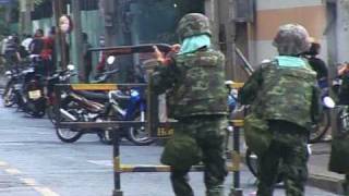 Several dead as Thai troops open fire on protesters [upl. by Coray]