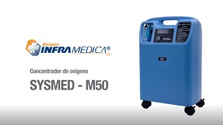 Conoce el uso adecuado del concentrador Sysmed  M50 [upl. by Etteoj]