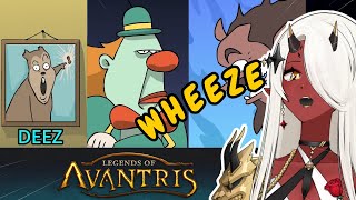 FUNNY DND SHORTS l Legends of Avantris Reaction l Chuckles Betsy Torbek Peggy Gricko etc [upl. by Katharina]