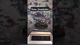 Sister Hospitaller warhammer miniature [upl. by Onoitna]