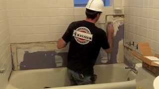 Repairing Bath Tile in an Apartment [upl. by Ellened372]