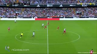 Gonçalo Guedes Amazing Goal Valencia [upl. by Ocer]