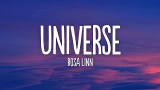 Rosa Linn  Universe Lyrics [upl. by Llesirg448]