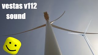 Vestas V112 wind turbine noise [upl. by Christis]