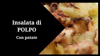 Insalata di Polpo con patate e olive [upl. by Eberto732]