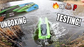 Self Righting 4S RC Boat VolantexRC Atomic SR85 [upl. by Egroj229]