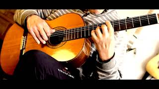 artesguitars plays Ludovico Einaudi  Una Mattina arrangemant for guitar [upl. by Ennoved]