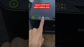 Epson L3210 L3250 L3110 L3150 Red Light problem reset Error Red Light blinking Reset [upl. by Blainey]