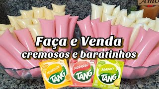 GELADINHO CREMOSO DE TANG FAÇA E VENDA [upl. by Ednarb]