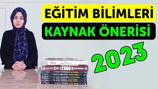 KPSS Eğitim Bilimleri Kaynak Önerisi  Soru bankası  Deneme [upl. by Gael]