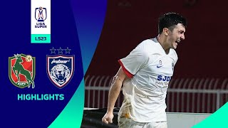 Kelantan United FC 02 Johor Darul Tazim  LS23  Highlights Liga Super 2023 [upl. by Mclaughlin]