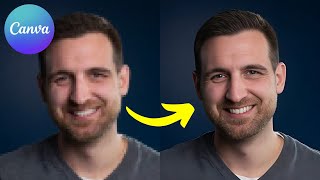 Best Free AI Photo Enhancer in Canva [upl. by Airdnal979]