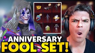 WAITED 4 YEARS FOR THIS Fool Set Anniversary Crate Opening  PUBG Mobile [upl. by Yragerg]