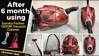 After 6 month using  Eureka Forbes Quick Clean DX Vacuum Cleaner 1200W Powerful Suction review [upl. by Yessydo]