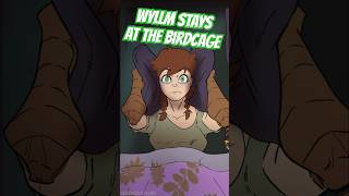 When Maya convinces Wyllm to stay the Night at the Birdcage shorts [upl. by Drucy]