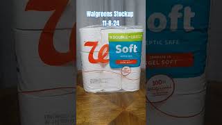 Walgreens Stockup 11824 walgreens wags stockup [upl. by Linetta]