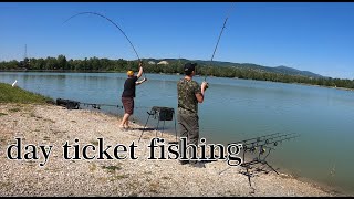 Dayticket fishing in Croatia lake Finzula [upl. by Katine]