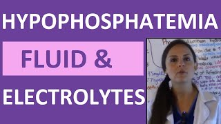 Hypophosphatemia Fluid amp Electrolytes Nursing Students Made so Easy NCLEX Review [upl. by Hermy]