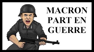 Macron part en Ukraine [upl. by Bonnee]