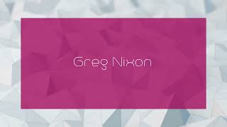 Greg Nixon  appearance [upl. by Adamsun]