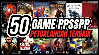 Top 50 Game PPSSPP Petualangan Terbaik Untuk Android Dan PC [upl. by Lai]