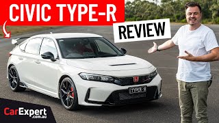 2023 Honda Civic Type R inc 0100 braking amp autonomy test review [upl. by Neufer]