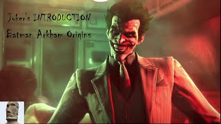 Joker Introduction  Batman Arkham Origins [upl. by Otsuaf580]