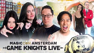 Game Knights Live Clash of the Titans w Ashlizzlle  MagicCon Amsterdam  MTG Commander EDH [upl. by Lapotin]