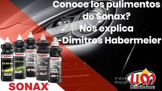 Conoces los Productos de Pulir de la Marca de Sonax [upl. by Seel]