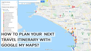 How to plan your next travel itinerary with Google My Maps  Aliz’s Wonderland [upl. by Nnaed]