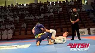 Keenan Cornelius vs Braulio Estima World Professional Jiu Jitsu Championship Abu Dhabi 2014 [upl. by Aiyram866]