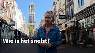 Wie beklimt het SNELSTE de Domtoren  RTV Utrecht [upl. by Sidney]