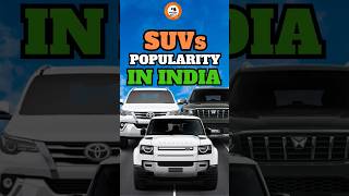 Why are SUVs becoming popular in India  shortsfeed shortsviral [upl. by Vassaux]