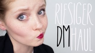 RIESIGER dm HAUL  GEHYPTE PRODUKTE [upl. by Llennol]