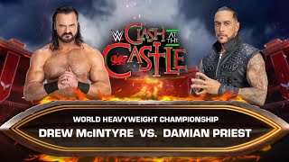 Drew McIntyre vs Damian Priest  Clash At The Castle Preview  WWE 2K24 [upl. by Onstad]