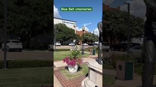 Blue bell creameries bluebellcreameries bluebell brenham huston texas bluebellbrenham shorts [upl. by Lemieux]