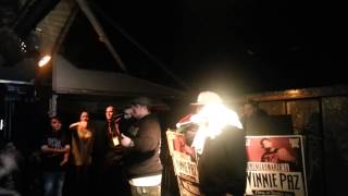 Vinnie Paz live HD 2021  Roma 090314 [upl. by Loos866]