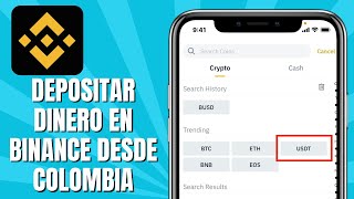 Cómo DEPOSITAR Dinero En BINANCE Desde Colombia [upl. by Kentiga]