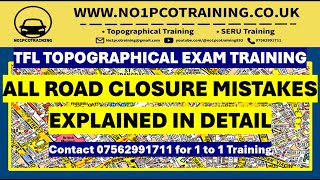 ALL ROAD CLOSURE MISTAKES  MUST WATCH  TFL TOPOGRAPHICAL [upl. by Orlanta445]