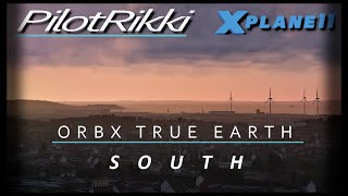 Xplane 11 Stunning ORBX True earth  Cosford to Bristol Filton [upl. by Lleira]