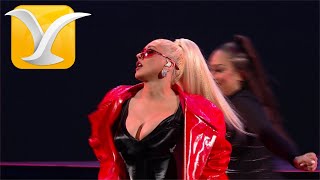 Christina Aguilera  Santo Ozuna  Falsas Esperanzas  Festival de la Canción de Viña del Mar 2023 [upl. by Eseela]